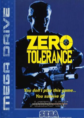 Zero Tolerance (USA, Europe) box cover front